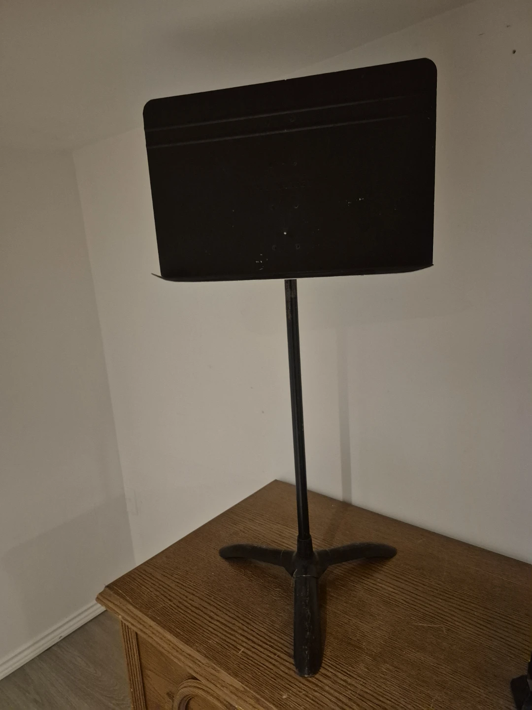 Black Metal Music Stand