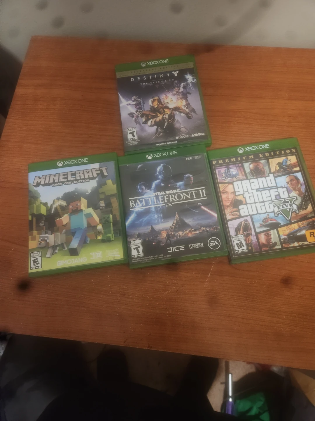 Xbox One Games: Minecraft, Destiny, Battlefront II, GTA V