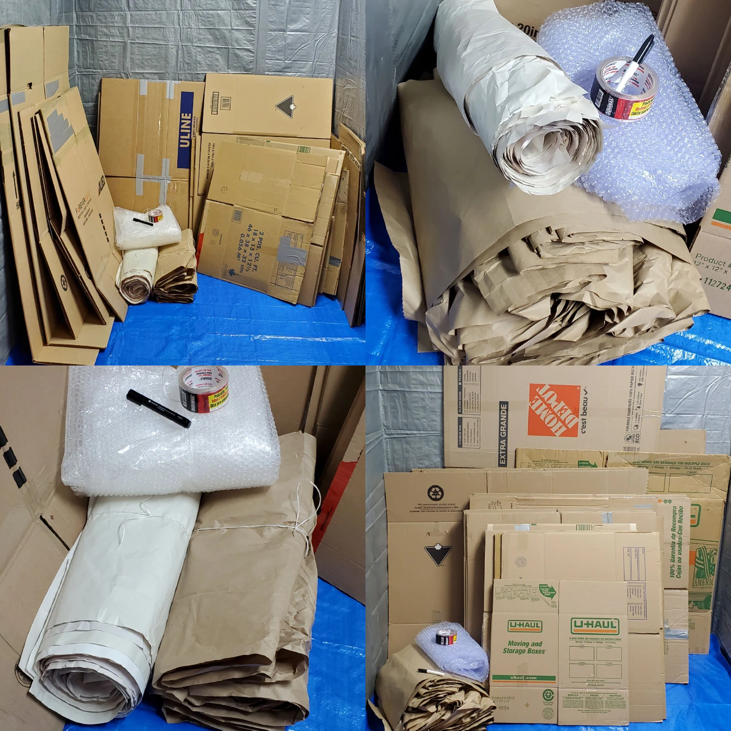 ✴️Complete Pack of Moving Boxes + Supplies - photo 4