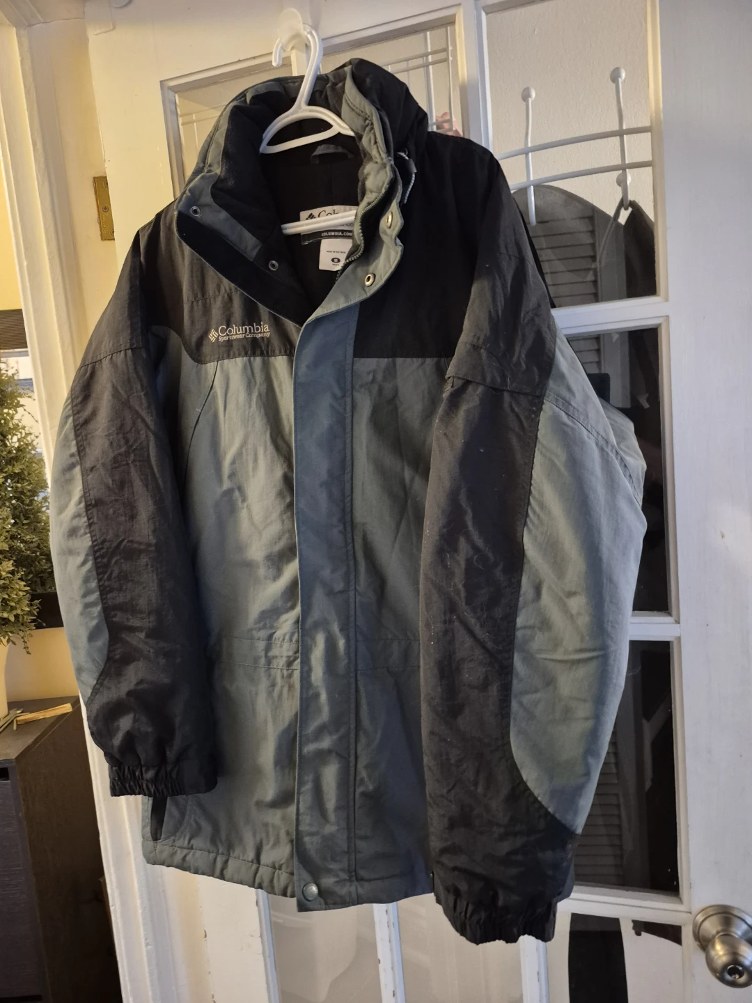 Columbia Winter Jacket Green and Black