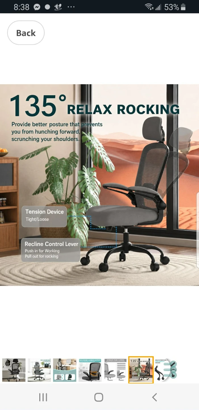Ergonomic Office Chair brand new