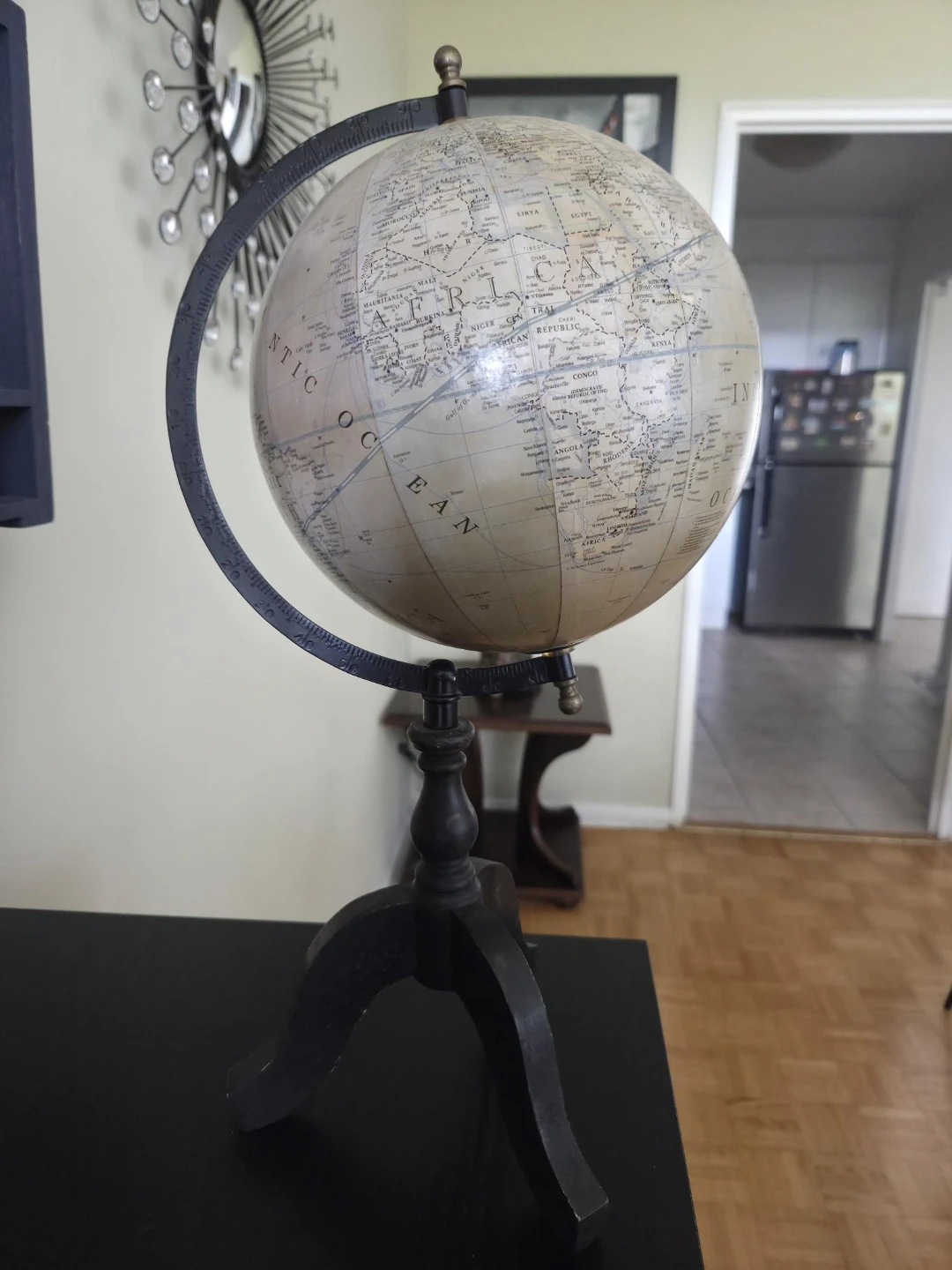 Vintage Style Tabletop World Globe - photo 2