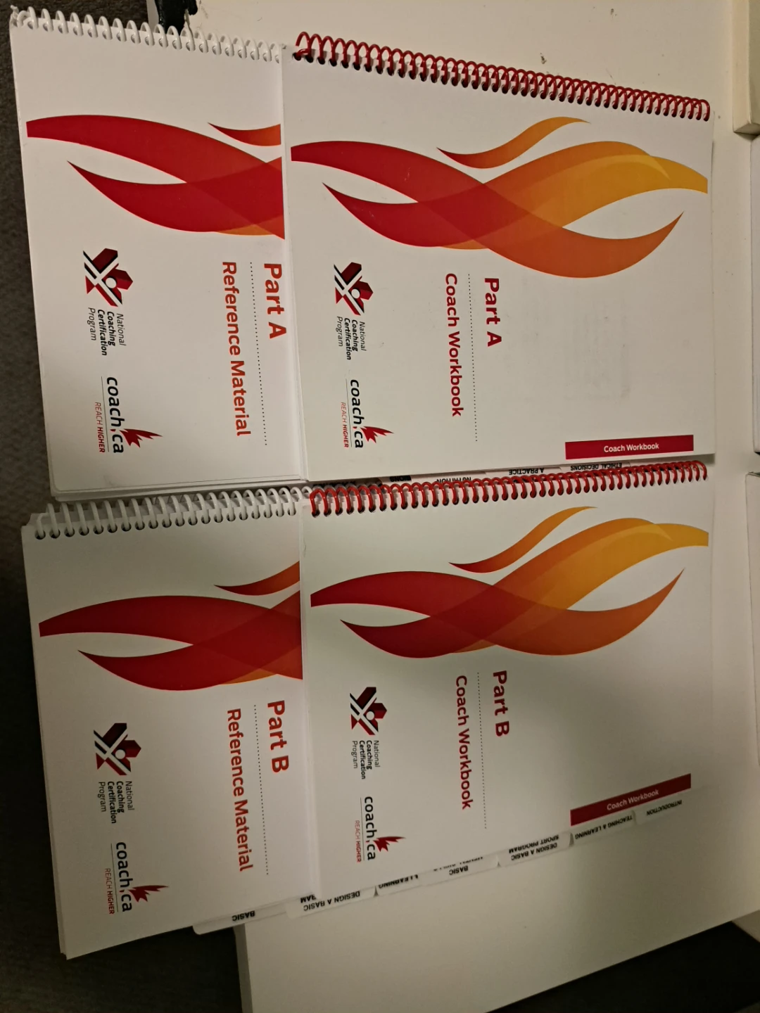 National Coaching Certification Program Workbooks