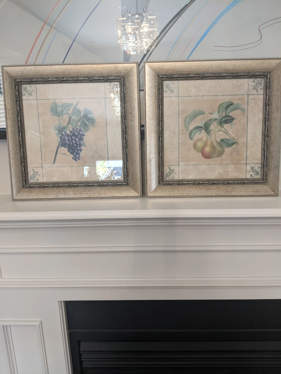 Set of Two Framed Fruit Prints