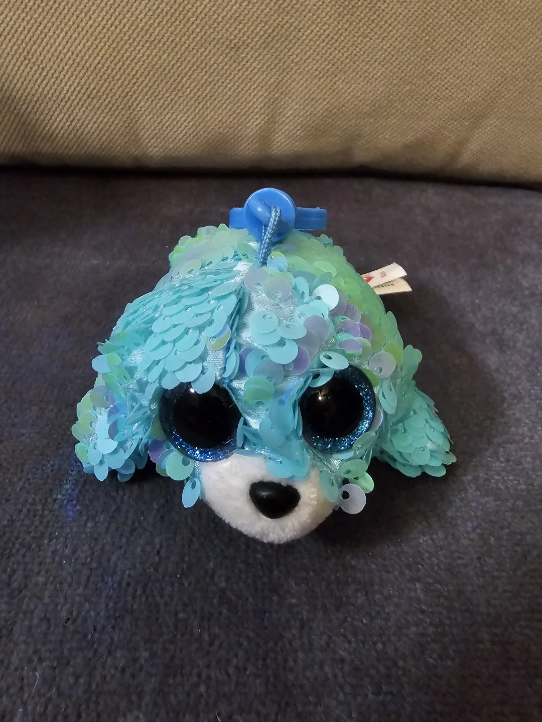 Ty Beanie Boos Waves Sequin Plush Clip