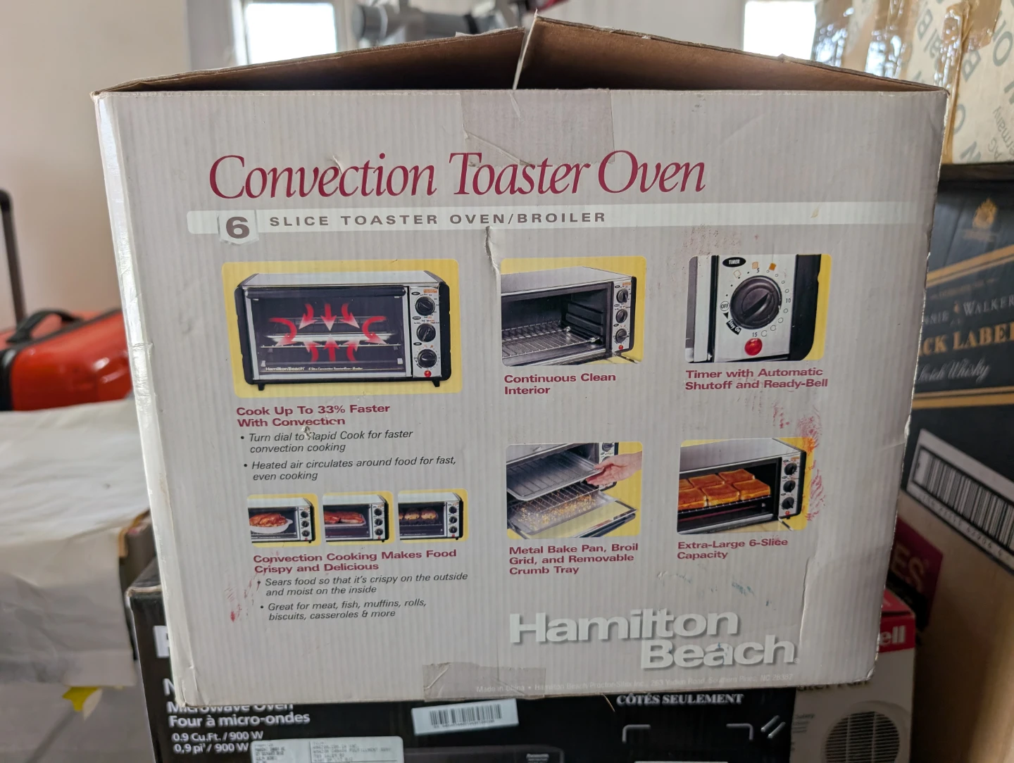 Hamilton Beach 6-Slice Convection Toaster Oven - photo 2
