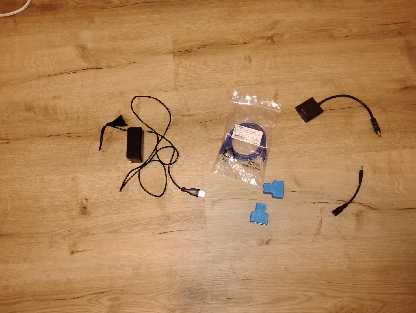 Assorted Tech Cables and Adapters