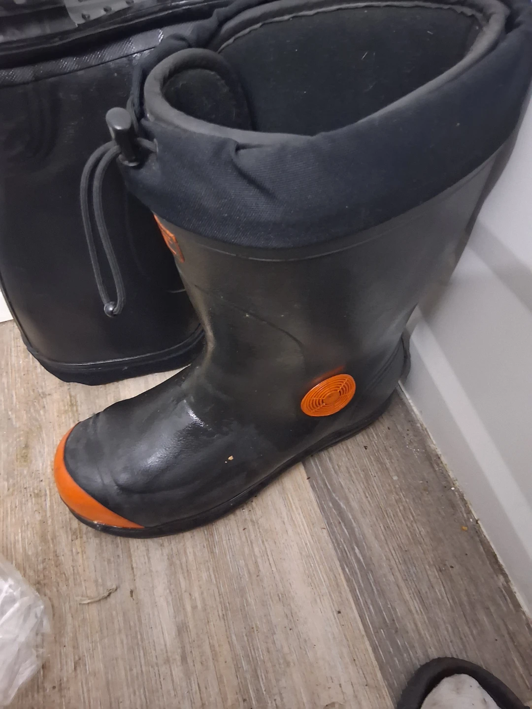 STC Safety Rubber Boots Size 10