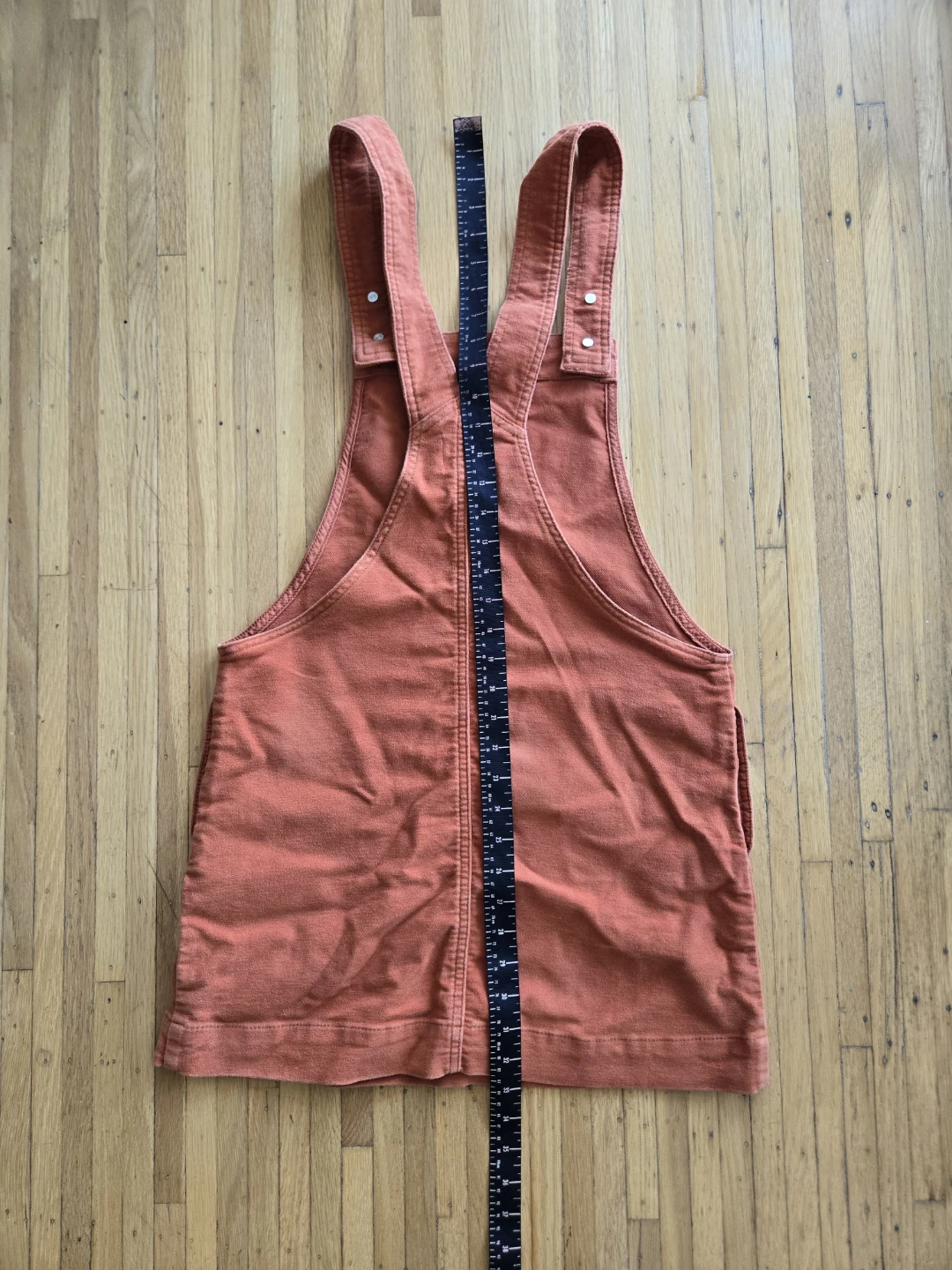 BDG Urban Outfitters Orange Overall Dress Size S - photo 3