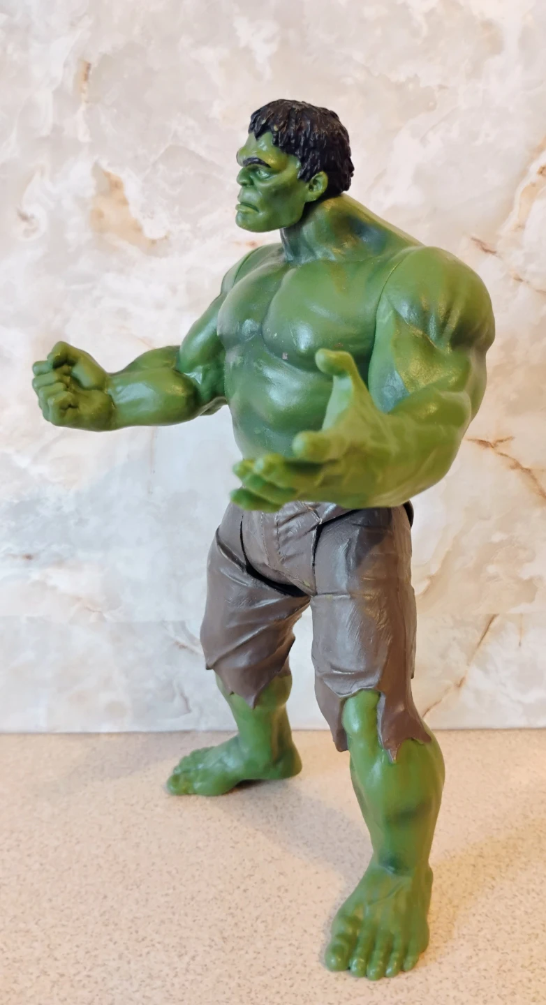 INCREDIBLE HULK POSEABLE TOY ACTION FIGURE (HASBRO) - photo 4