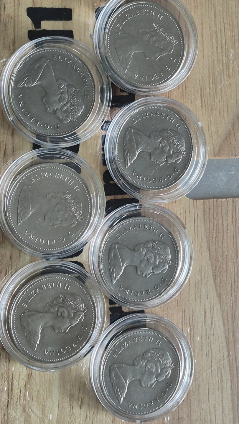 Set of 7 Canadian 50 Cent Coins - photo 2