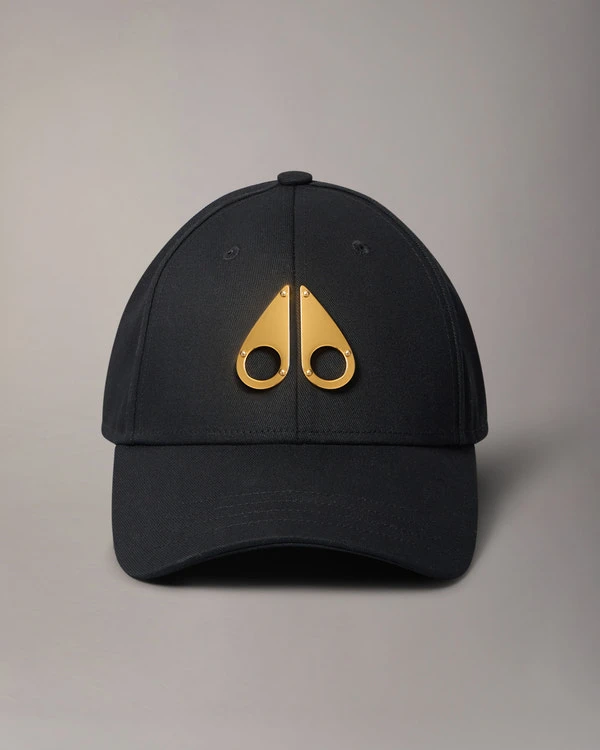 Moose Knuckles Black Baseball Cap