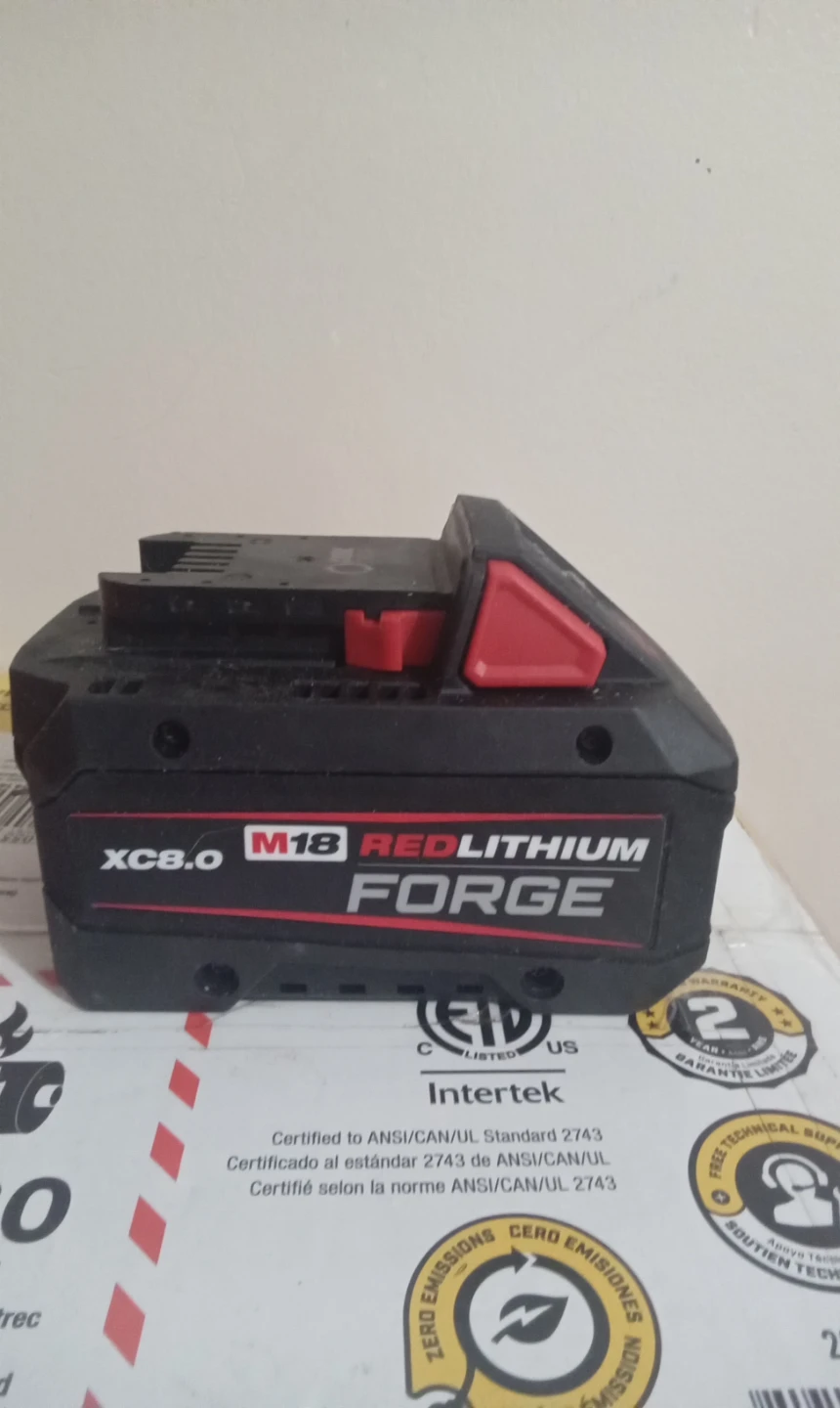 Milwaukee M18 REDLITHIUM FORGE XC8.0 Battery and more