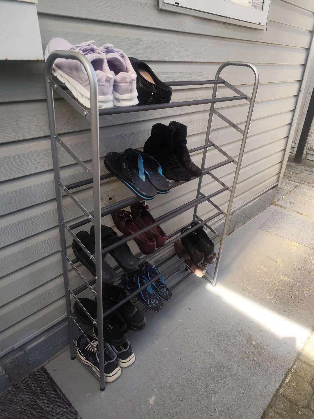 Metal 6-Tier Shoe Rack