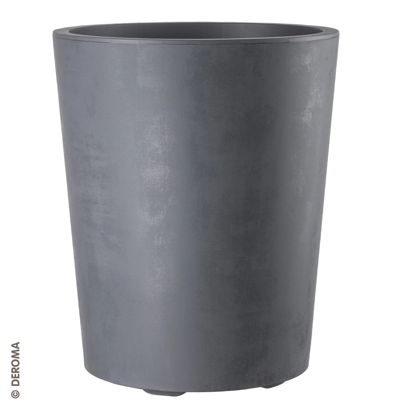 Deroma tall grey self-watering pot