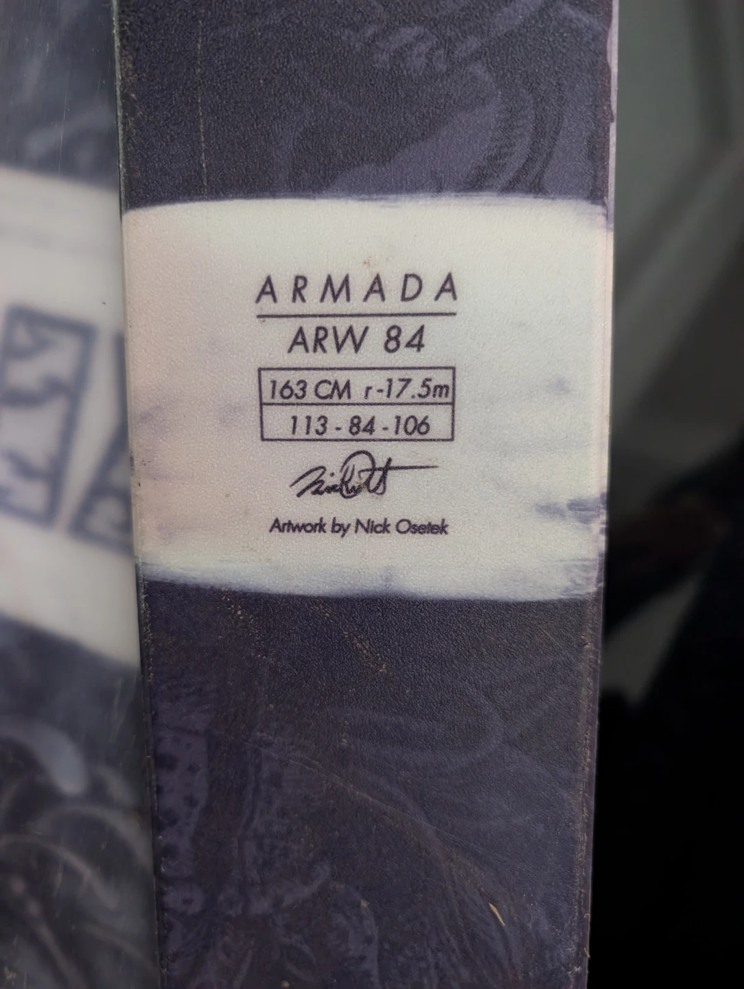 Armada ARW 84 Skis 163cm - photo 3