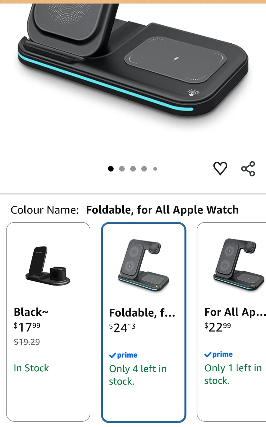 3-in-1 Foldable Wireless Charging Station - photo 4