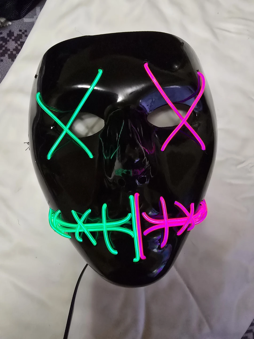 LED Light-Up Purge Style Mask