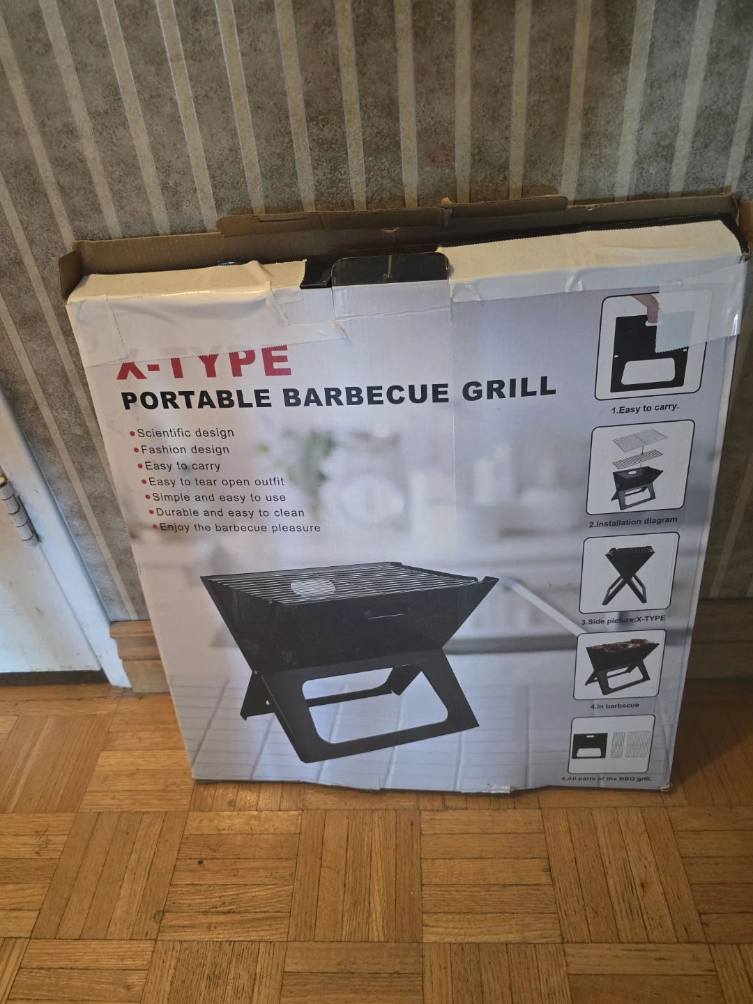X-Type Portable Barbecue Grill new - photo 2
