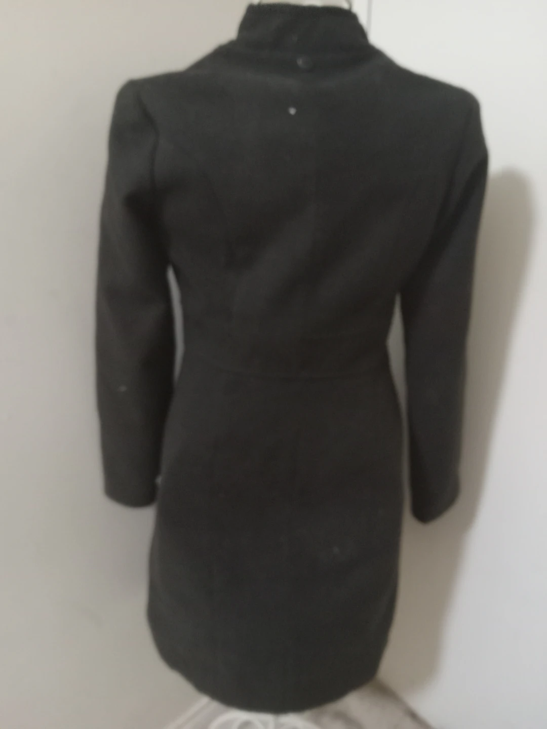 Black Women's Wool-Blend Toggle Coat - photo 3