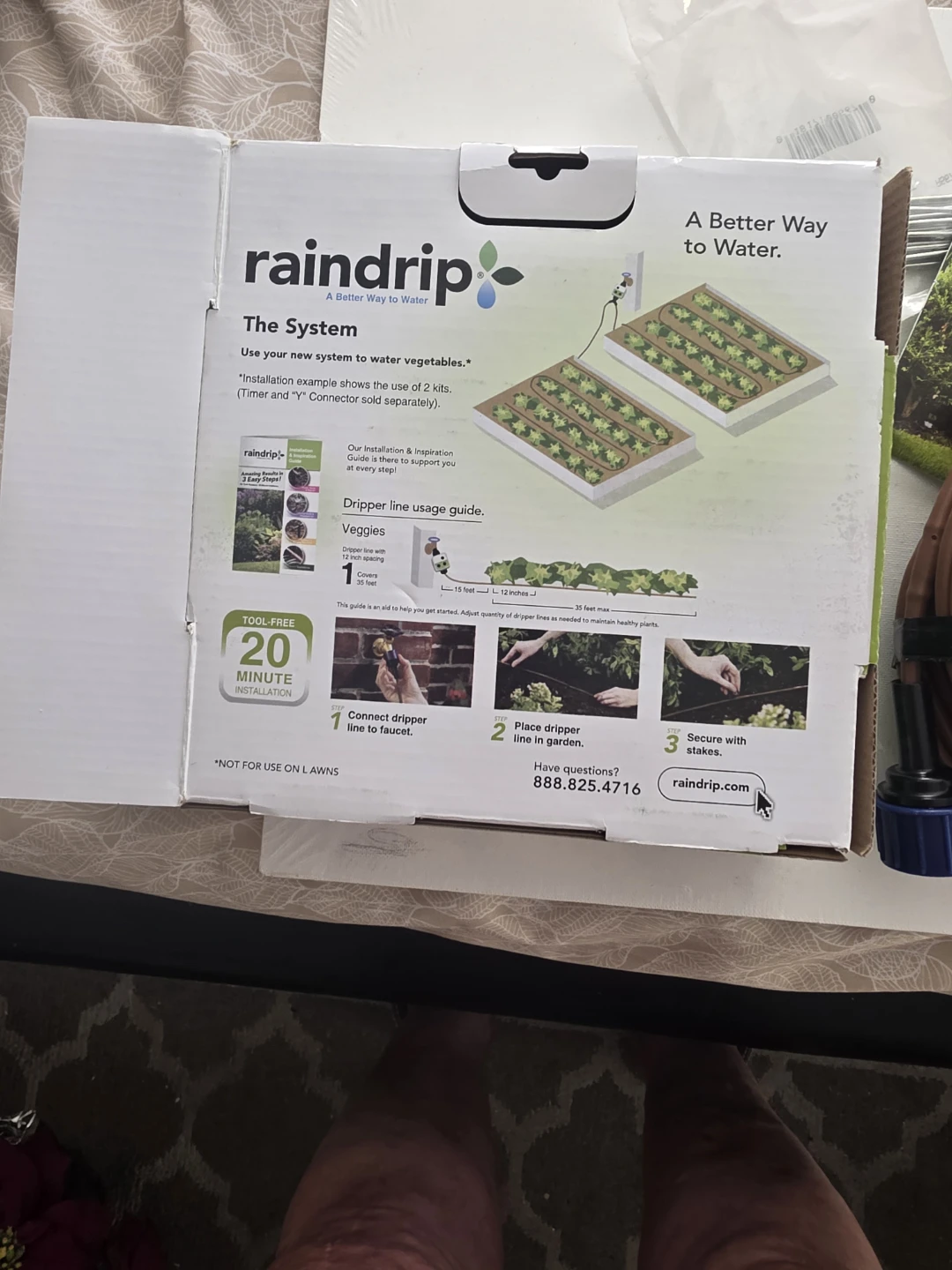 Raindrip Vegetable Garden Watering Kit - photo 2