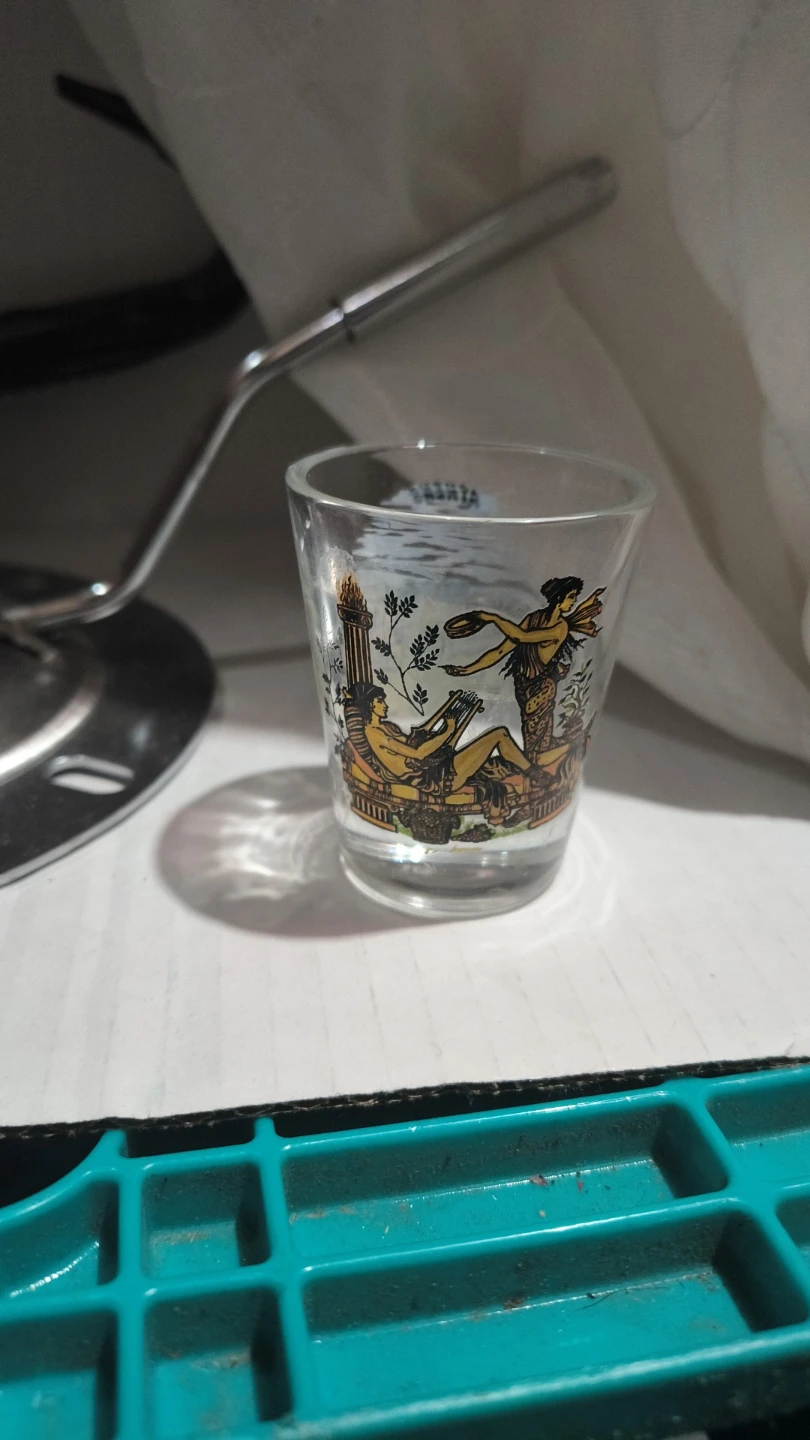 Greek Style Goblets and Shot Glass Set - photo 2