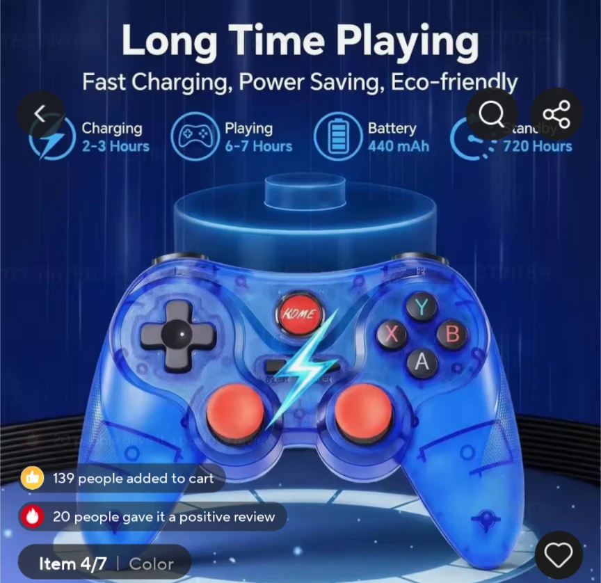 Tectinter Wireless Gaming Controller - photo 4