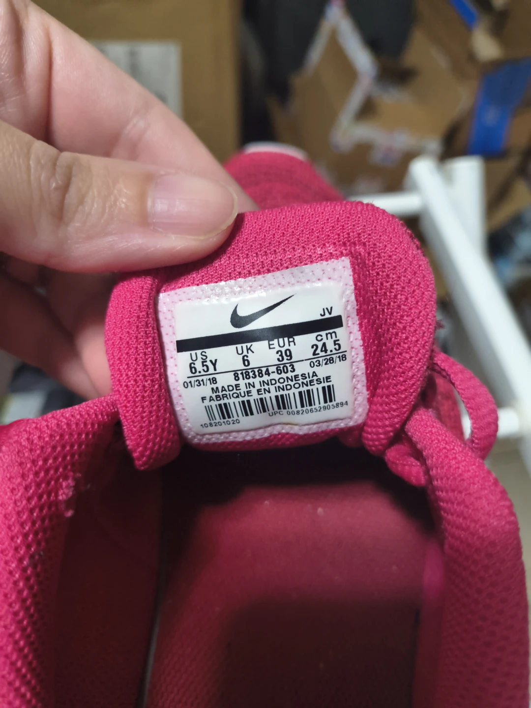 Nike Pink Running Shoes - photo 5