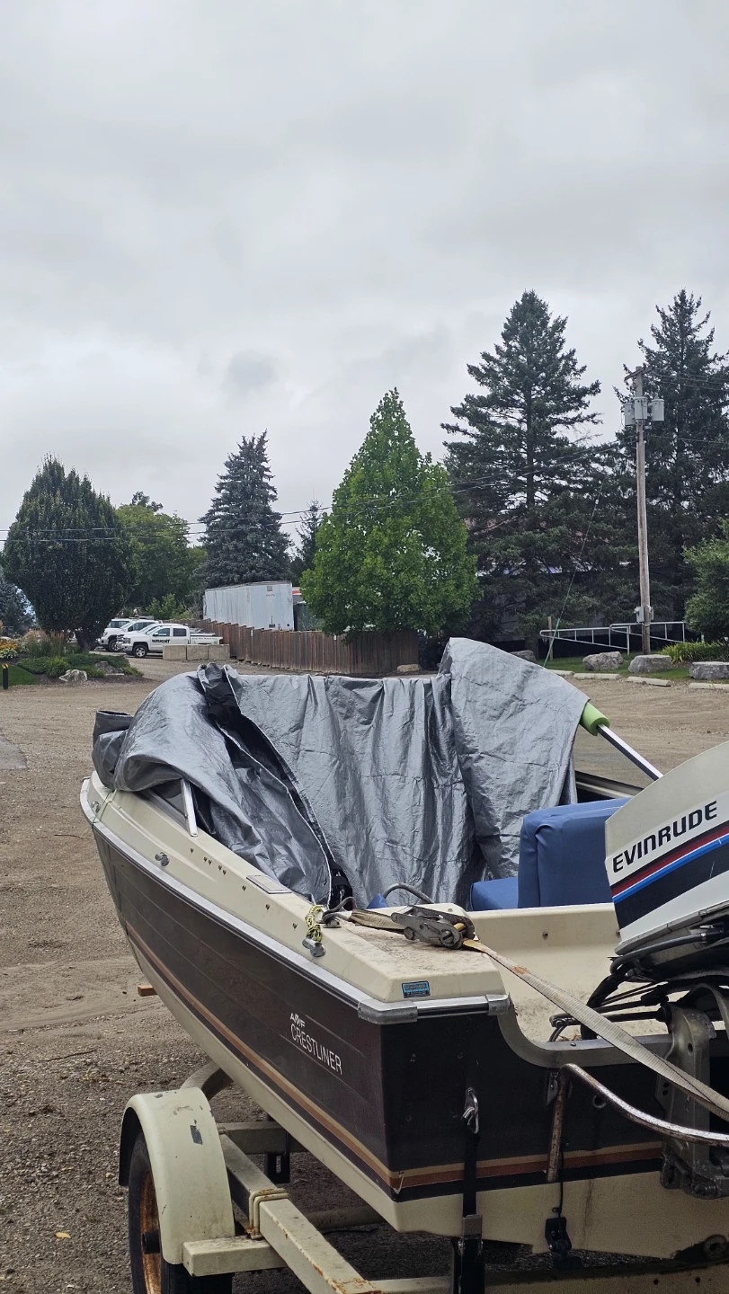 AMF Crestliner Boat with Trailer - photo 4