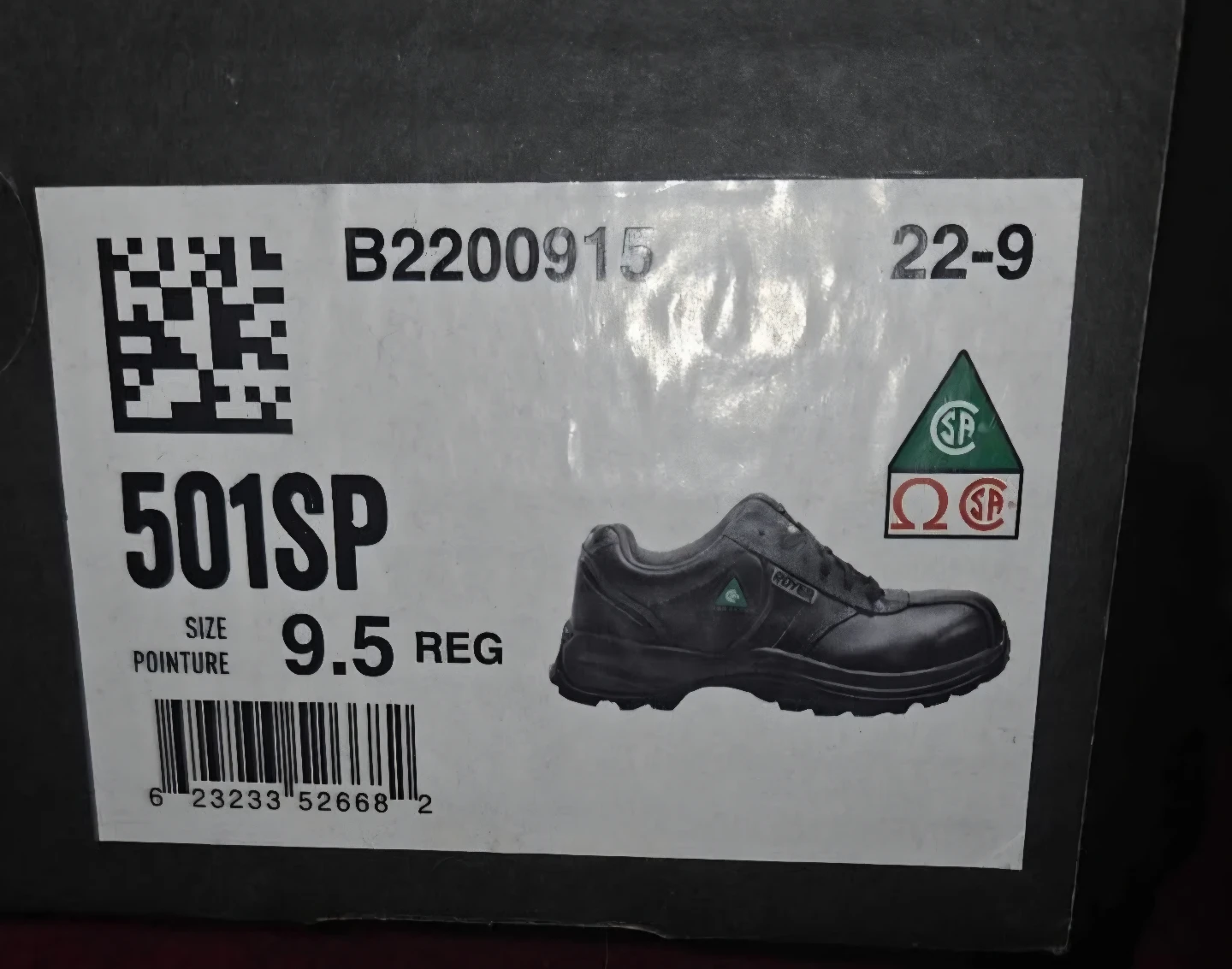 Royer 501SP Safety Shoes Size 9.5 Regular - photo 2