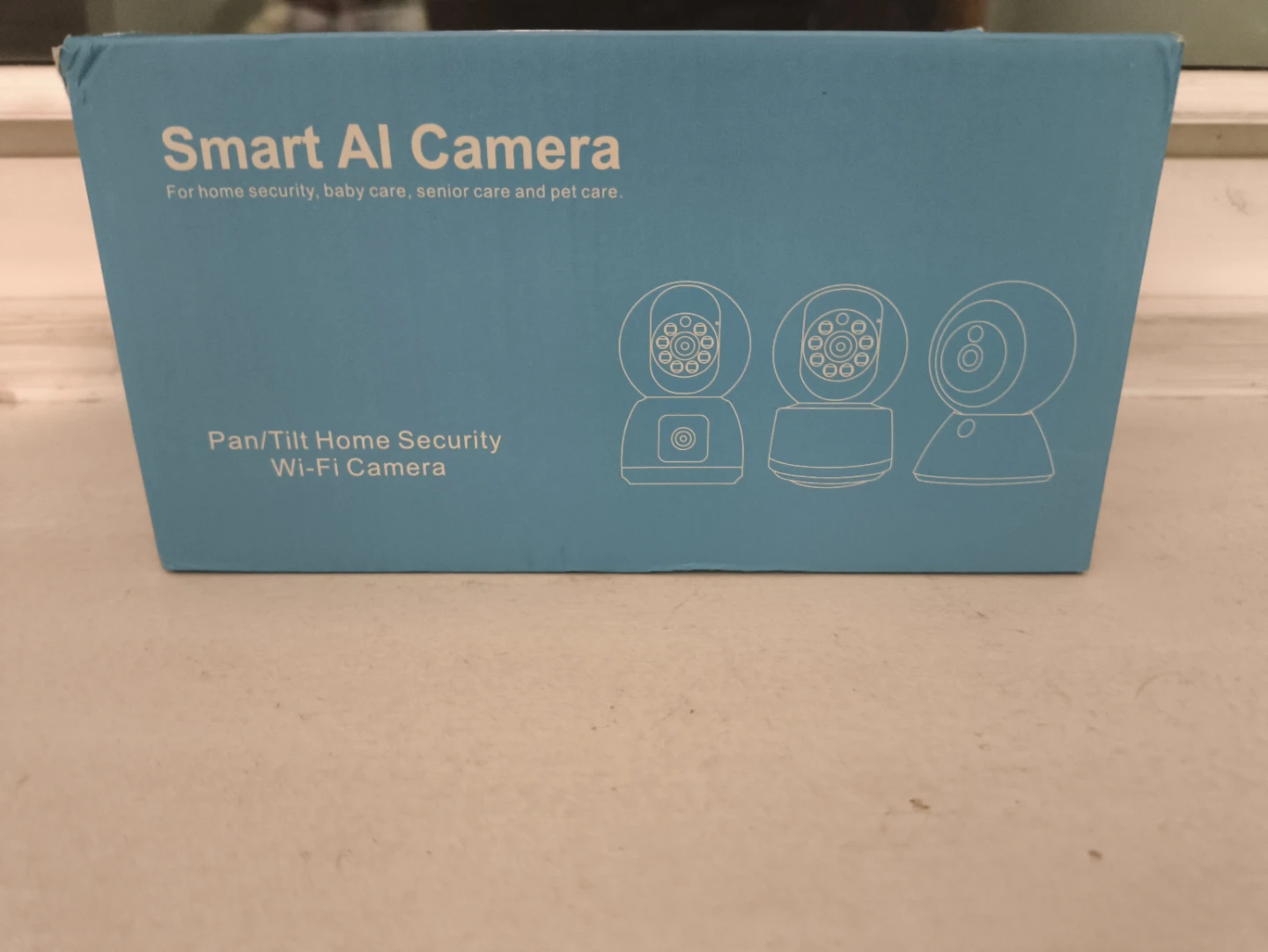 Smart AI Camera Pan/Tilt Home Security Wi-Fi Camera