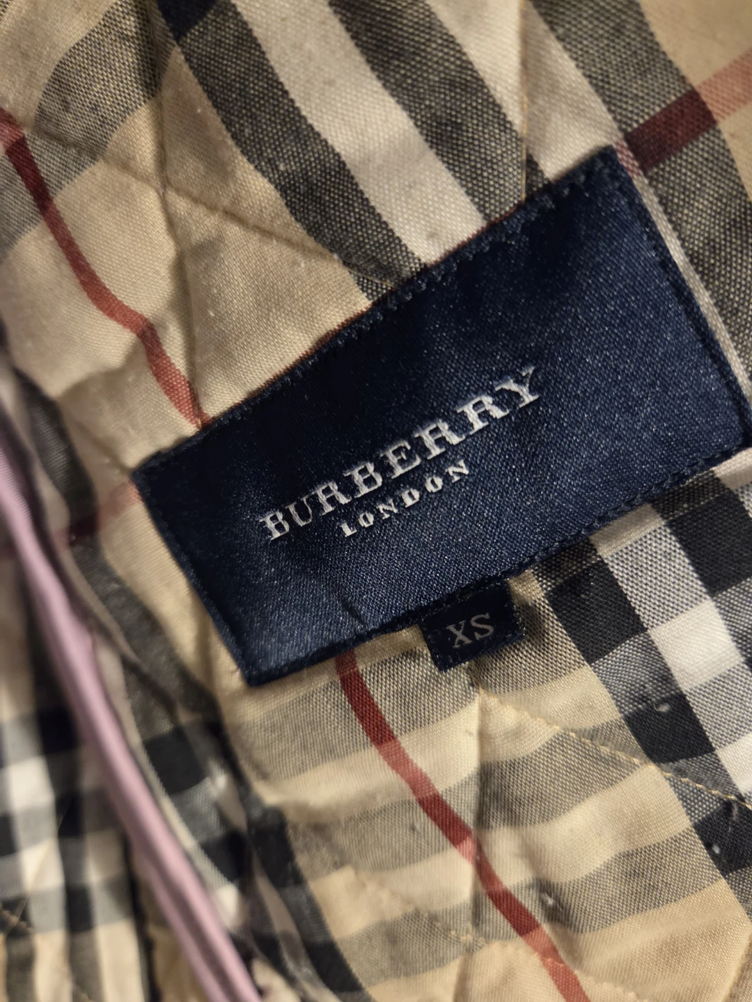 Burberry London Lilac Quilted Jacket xsmall - photo 3