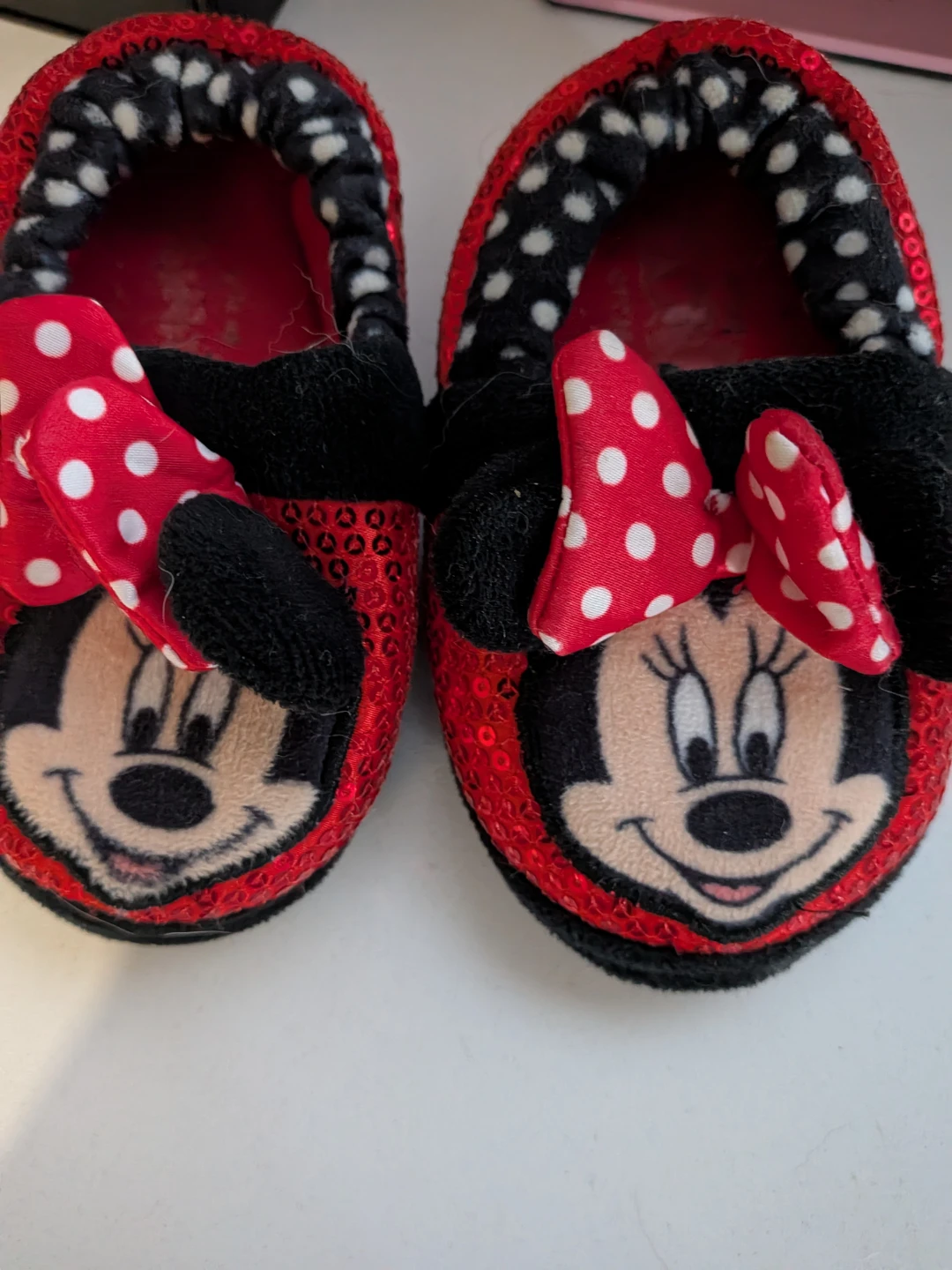 Disney Minnie Mouse Toddler Slippers - photo 2