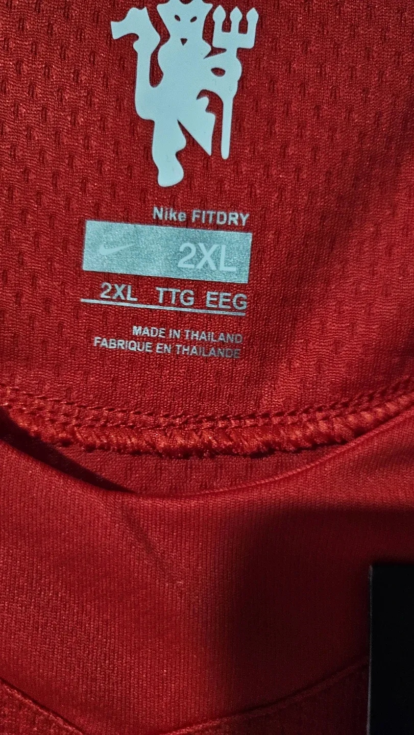 Nike Manchester United Moscow 2008 Jersey 2XL - photo 3