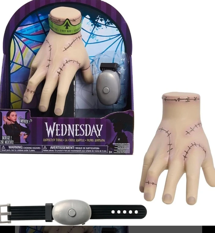Wednesday Animated Thing Hand Figure - photo 2
