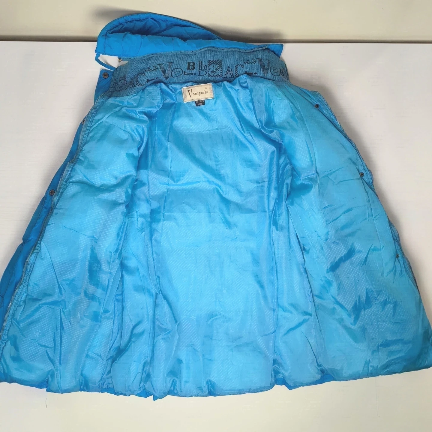Blue Puffer Winter Jacket - photo 3