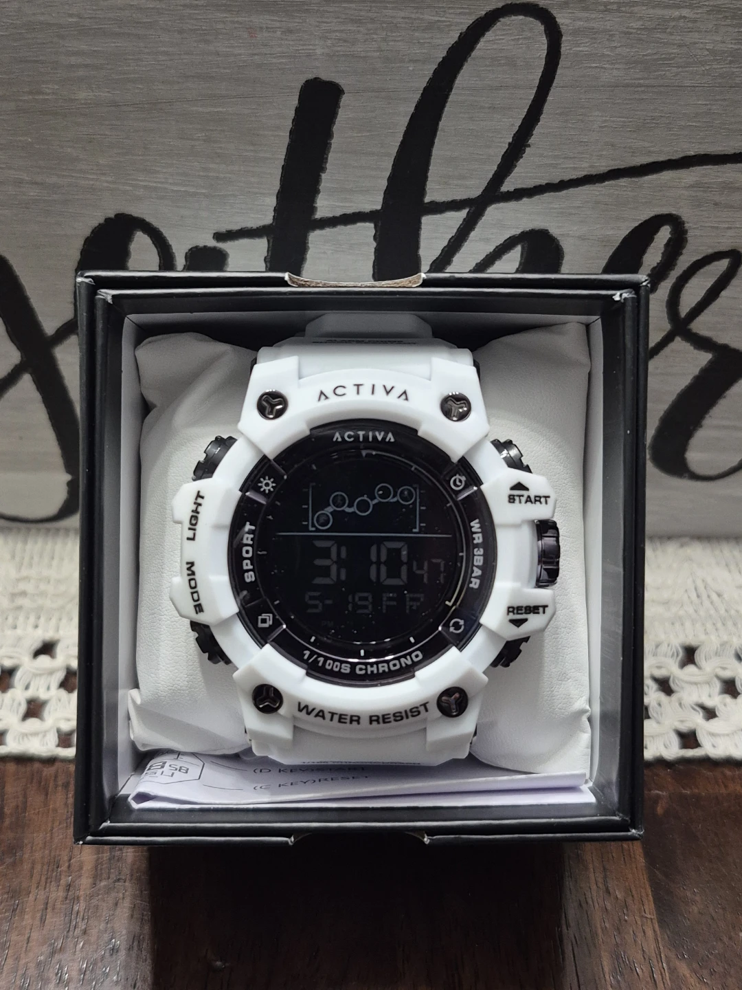 ACW8082-024 Activa by Invicta white Summit X Digital Watch