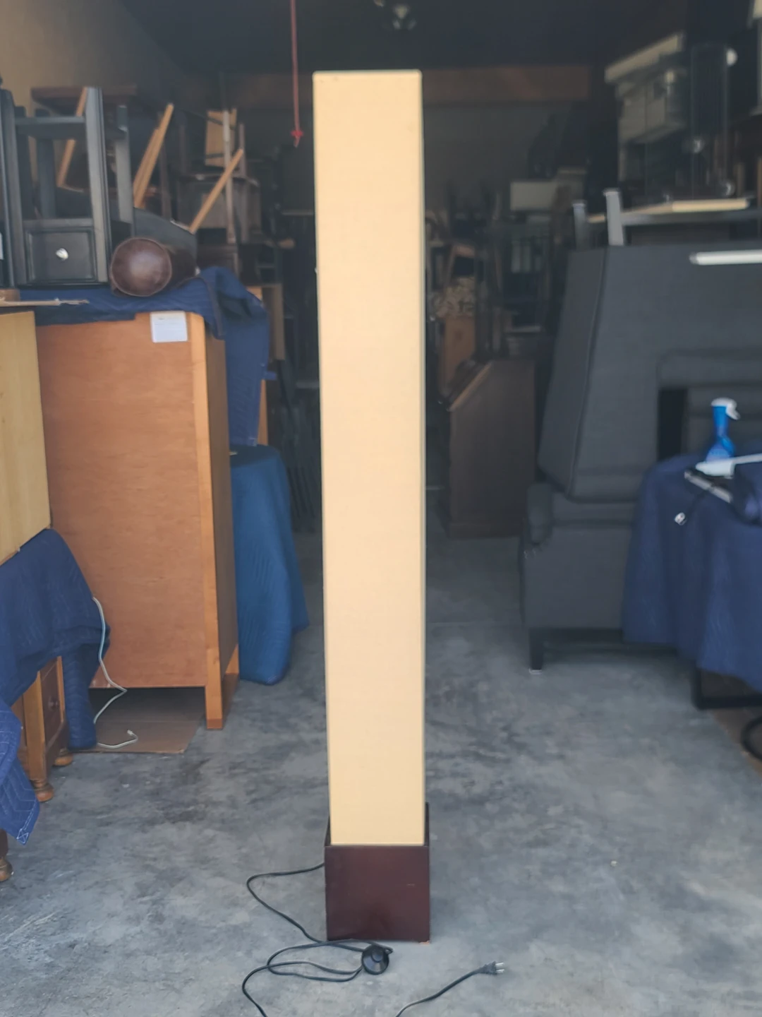 Tall Modern Column Floor Lamp