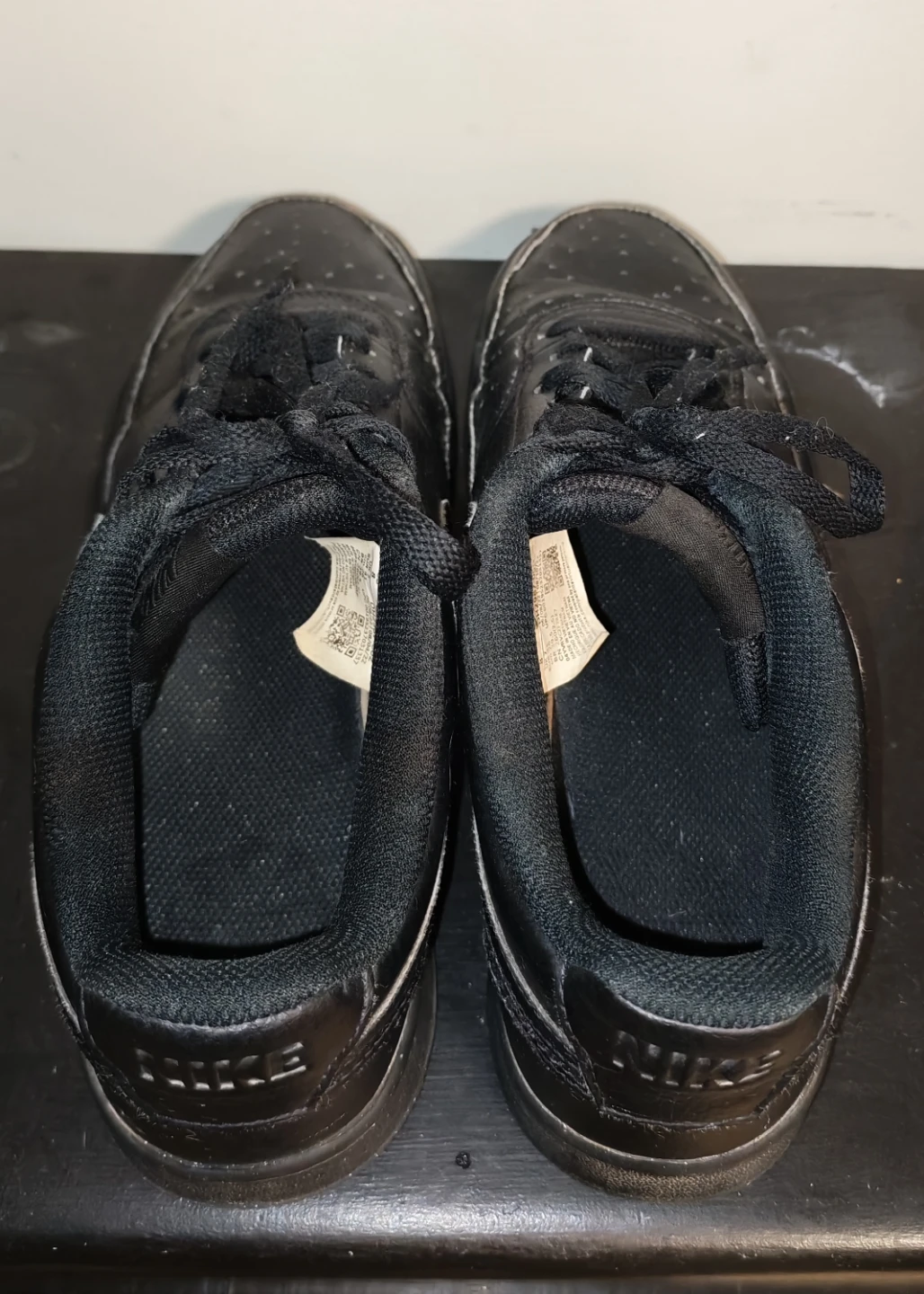 Nike Court Vision Low Black Sneakers - photo 3