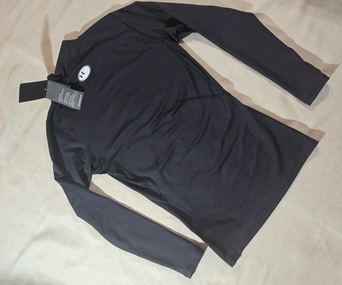 Men's Compression Mock Long Sleeve ColdGear Large.  BNWT. - photo 2