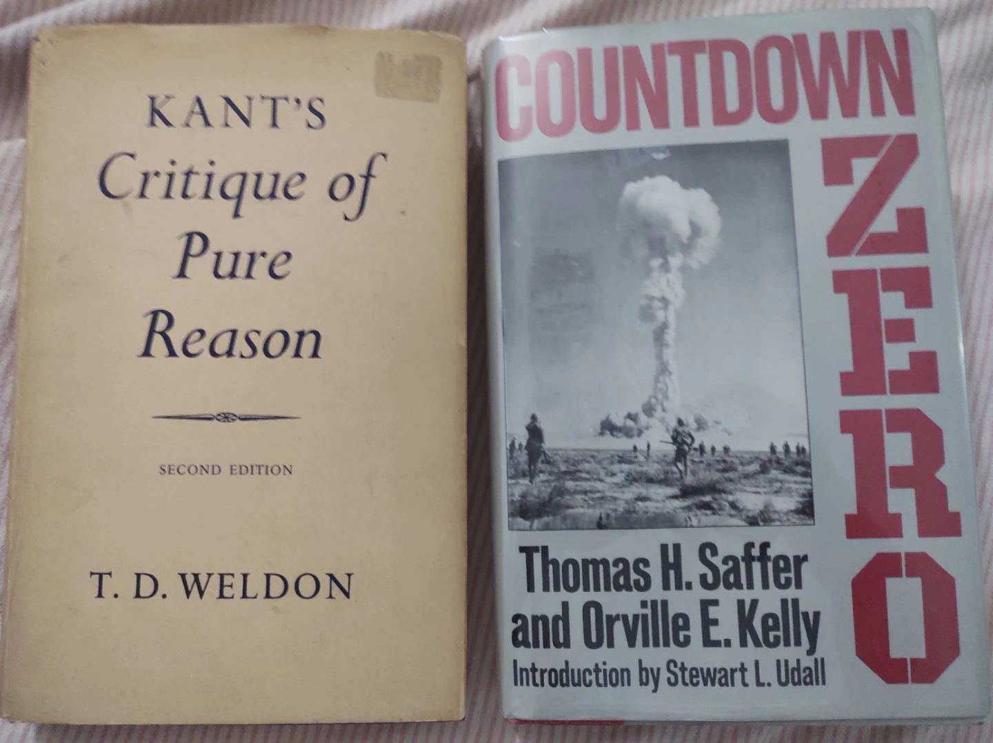 Two Philosophy and History Books