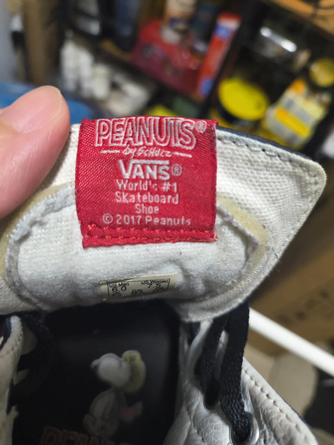 Vans x Peanuts High Top Skate Shoes - photo 4