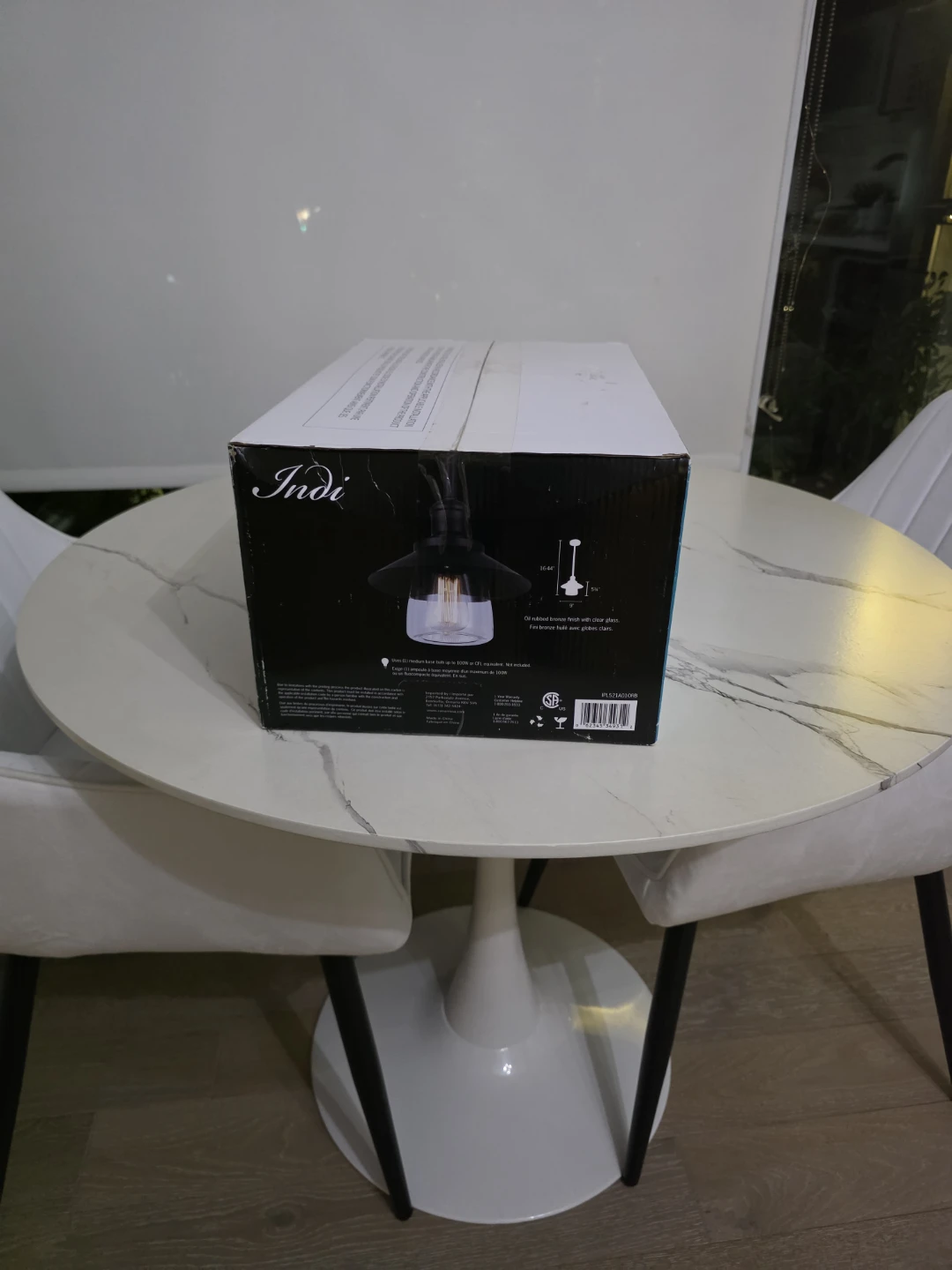 Indi Oil Rubbed Bronze Pendant Light - photo 4