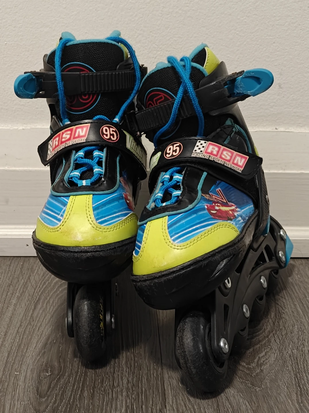 Disney Pixar Cars Inline Skates size 12 - 13