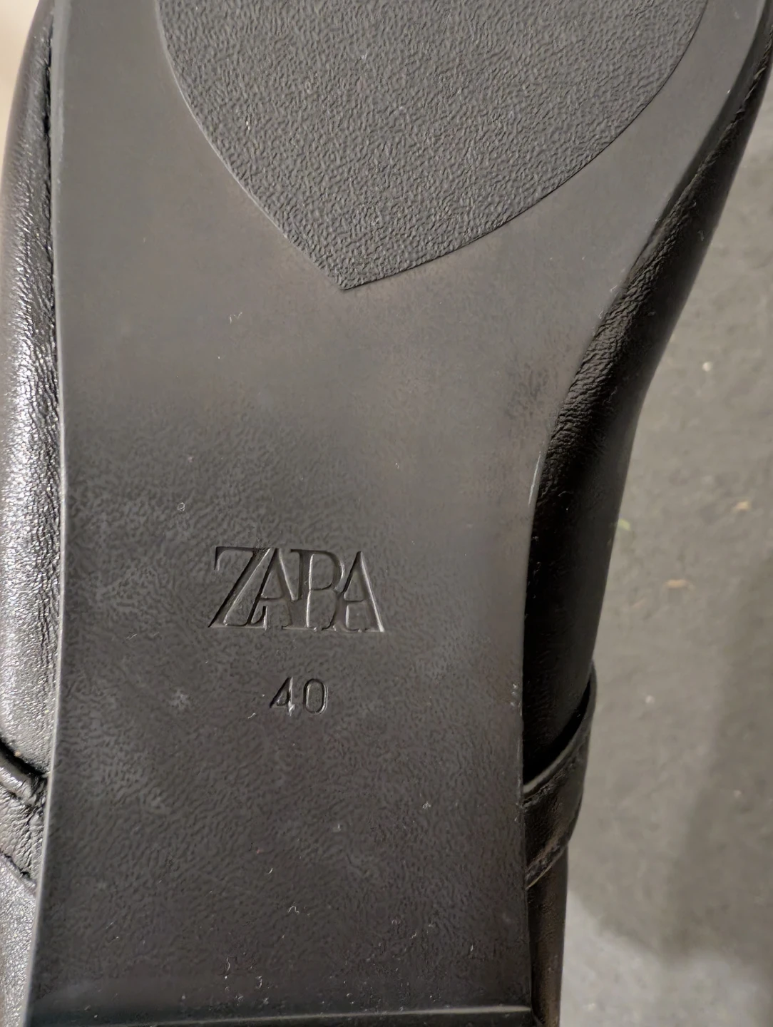ZARA Black Mary Jane Flats Size 9 - photo 2
