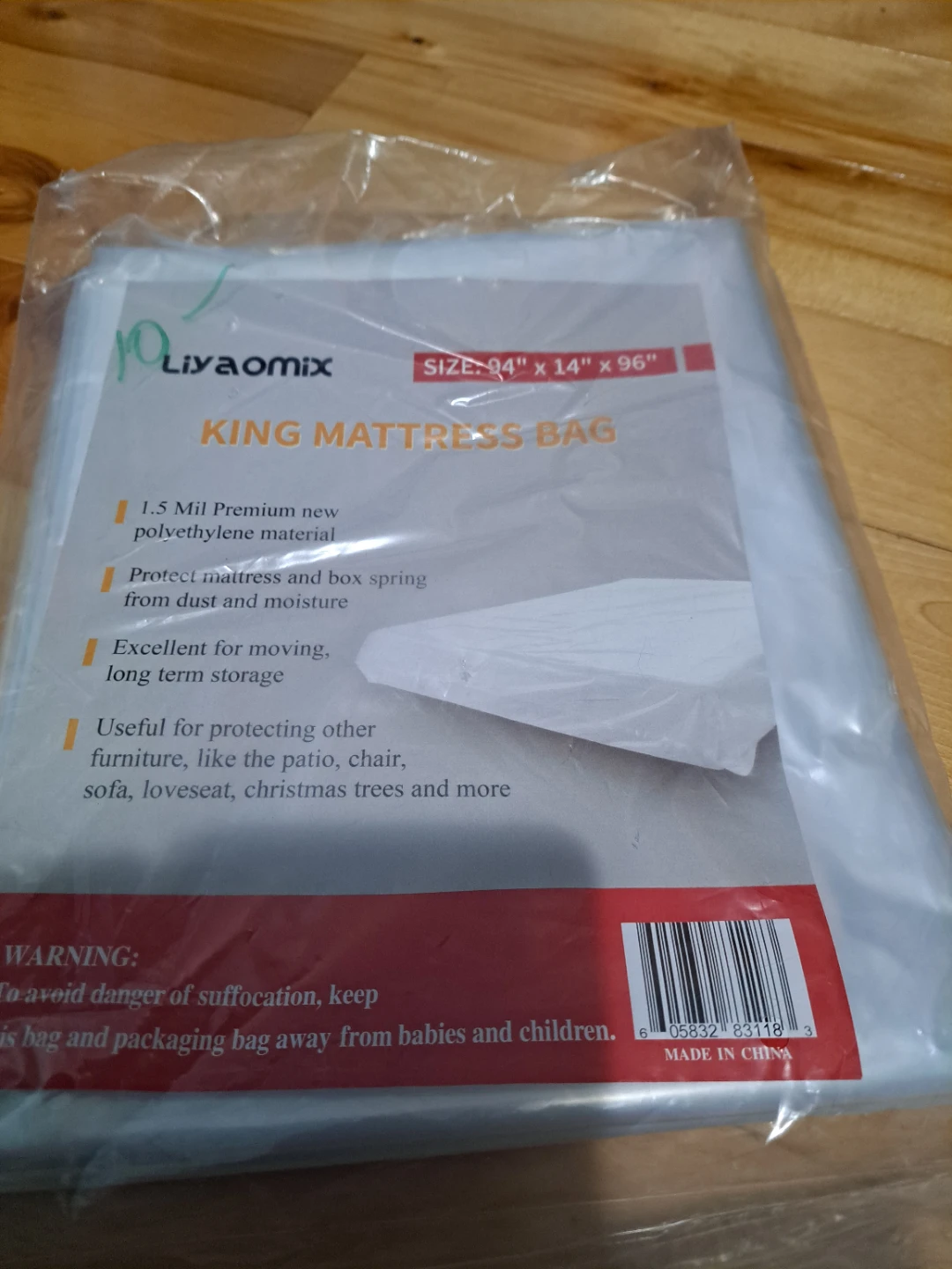 Liyaomix King Mattress Bag