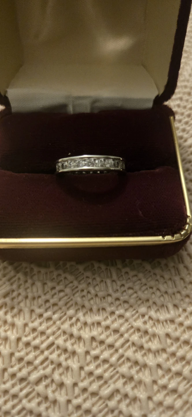 Channel Set Diamond Band Ring