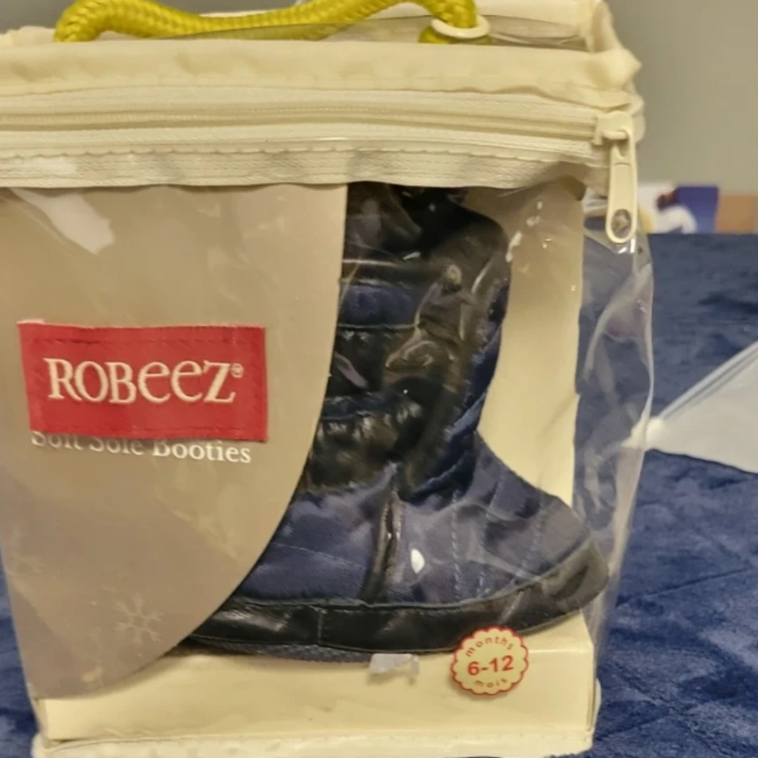 Robeez Soft Sole Booties 6-12 Months