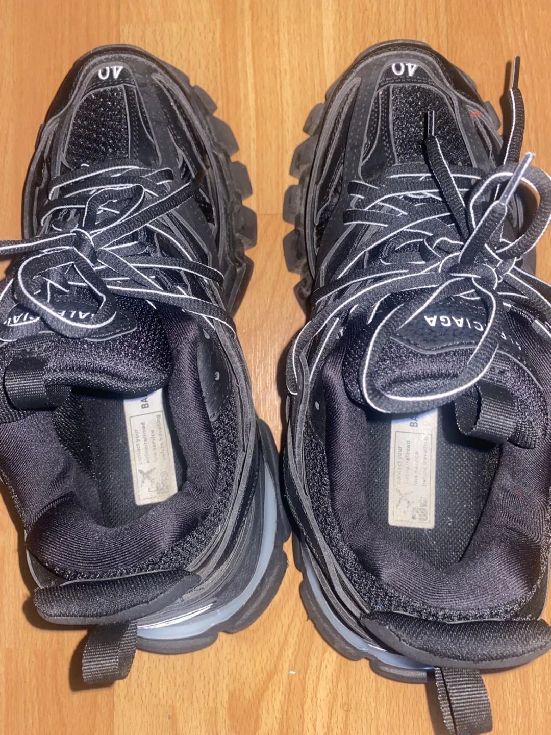 Balenciaga Track Sneakers Black Size 40 - photo 4
