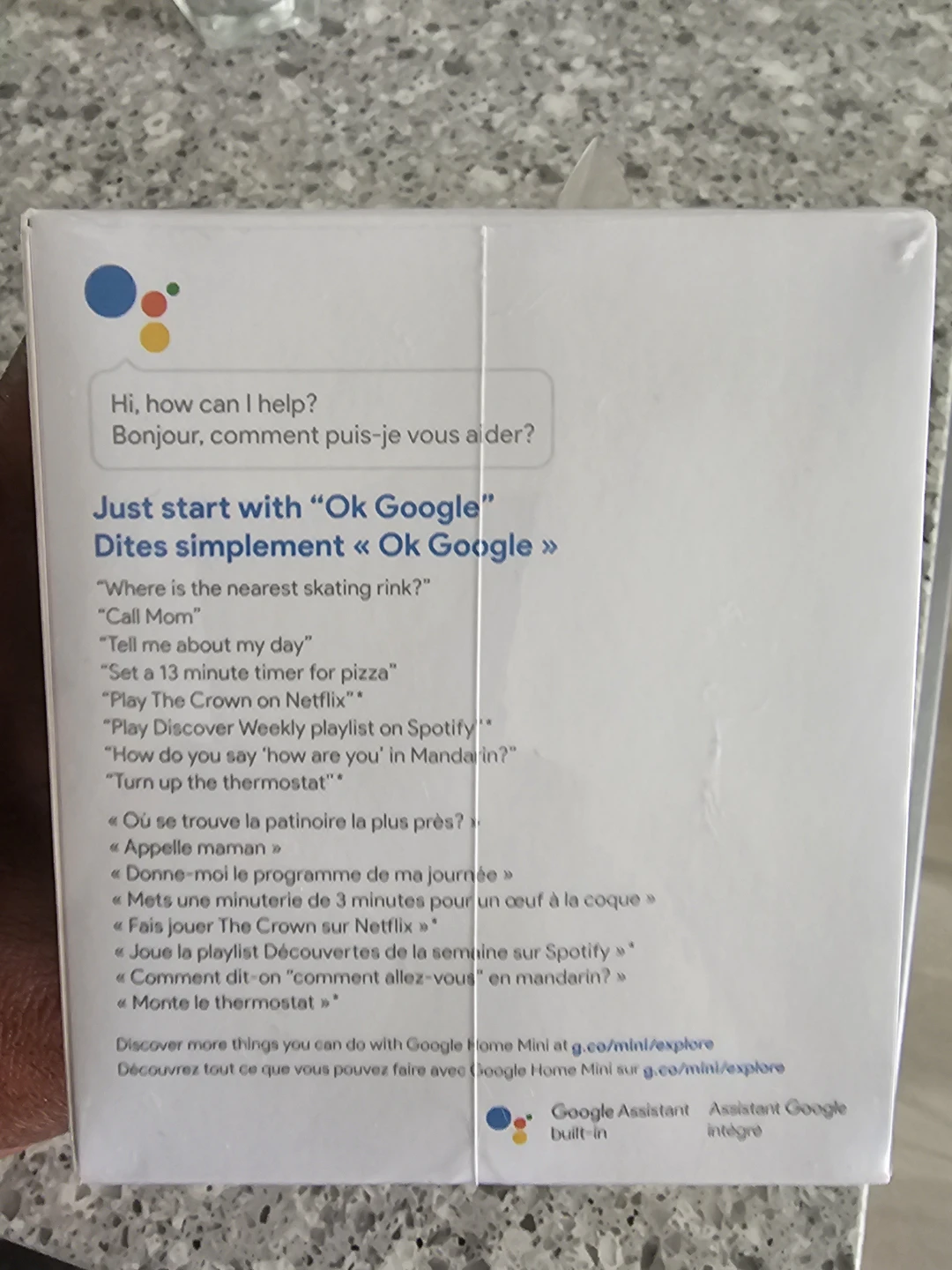 Google Home Mini Charcoal - photo 3